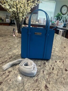 kate spade Sam Icon Tote w/Crossbody Strap in Tide Pool - NWT